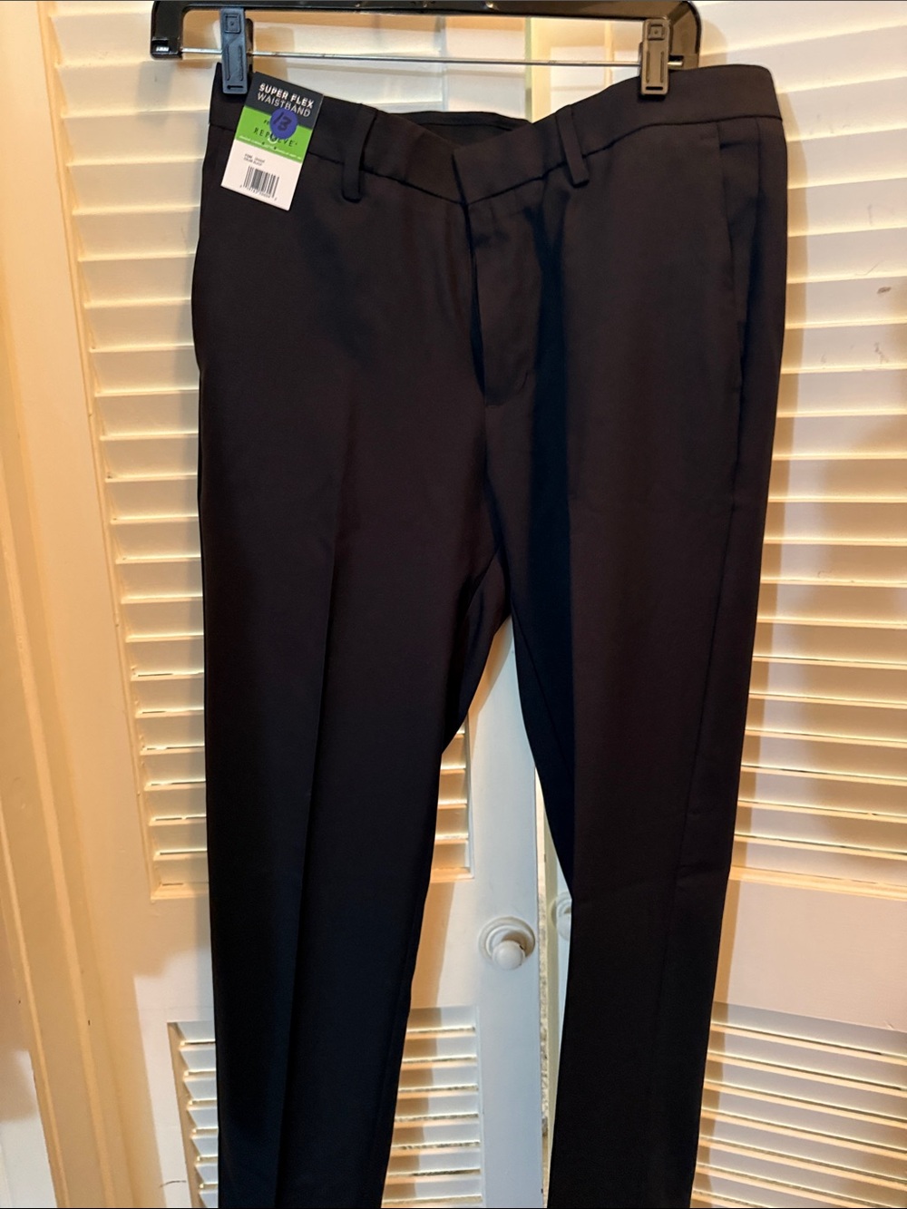 Men's Black Dress Pants - Classic Tailored Trousers